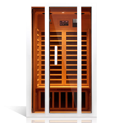 2-Person Extendable FAR Infrared Home Sauna – Hemlock