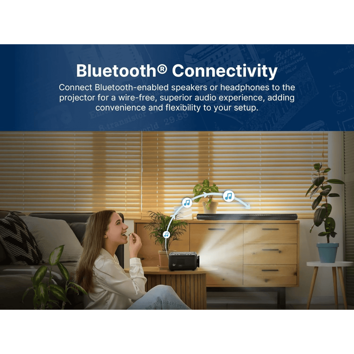 Emerson 120" Home Theater LCD Projector with Built-In TV Tuner and DVD Player