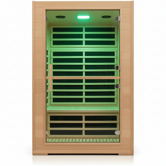 2-Person FAR Infrared Sauna – Hemlock, App Control