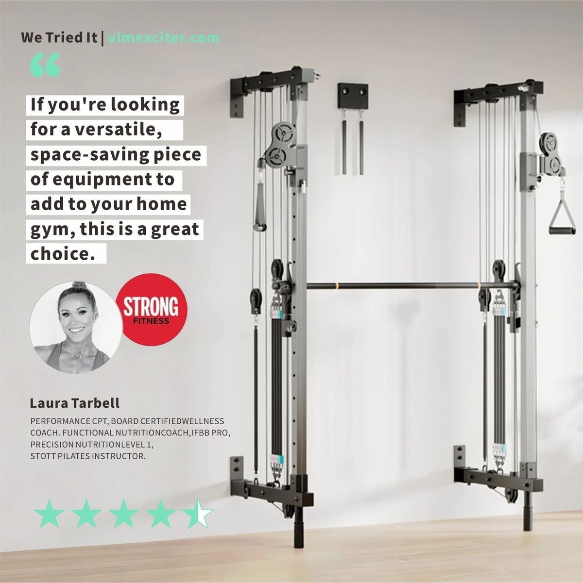 Folding Wall-Mounted Smith Machine — product view 10